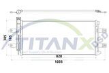 CONDENSEUR DE RADIATEUR DE CLIMATISATION TITANX